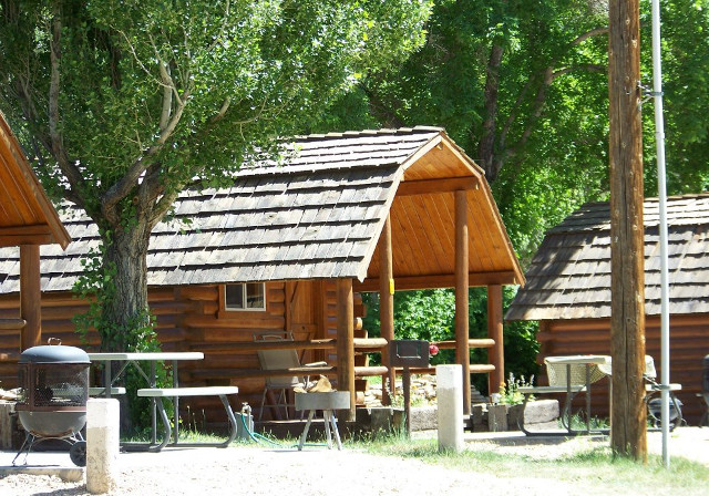 Cabin camping